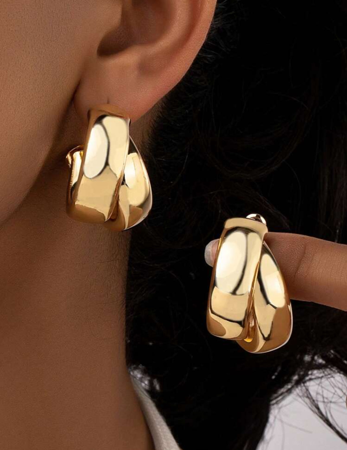 Harriet swirl earrings