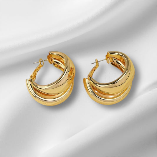 Harriet swirl earrings